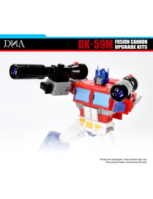 DNA Design DK-59M Fusion Cannon for Studio Series 86-31 Commander Class Optimus Prime