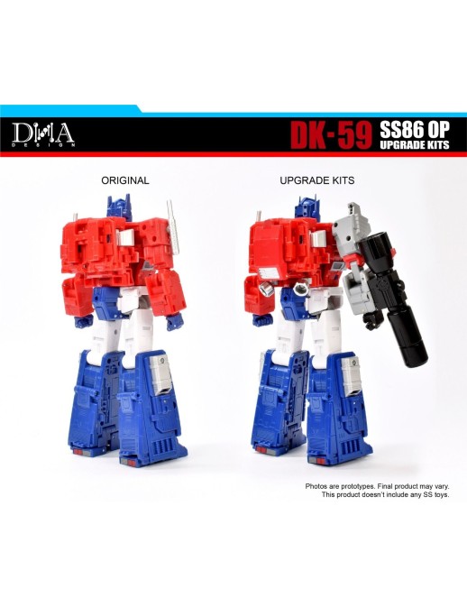 DNA Design DK-59 Upgrade Kits for Studio Series 86-31 Commander Class Optimus Prime