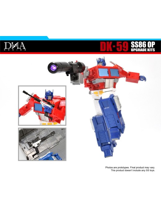 DNA Design DK-59 Upgrade Kits for Studio Series 86-31 Commander Class Optimus Prime