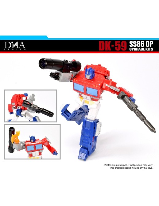 DNA Design DK-59 Upgrade Kits for Studio Series 86-31 Commander Class Optimus Prime