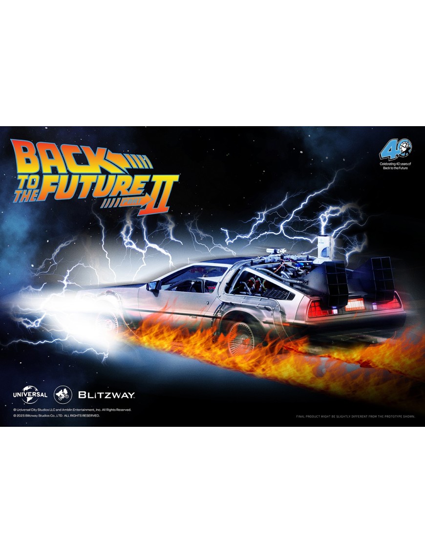 Blitzway Back to the Future Part II DeLorean 1/6 Scale Blitzway Back to the Future Part II DeLorean 1/6 Scale