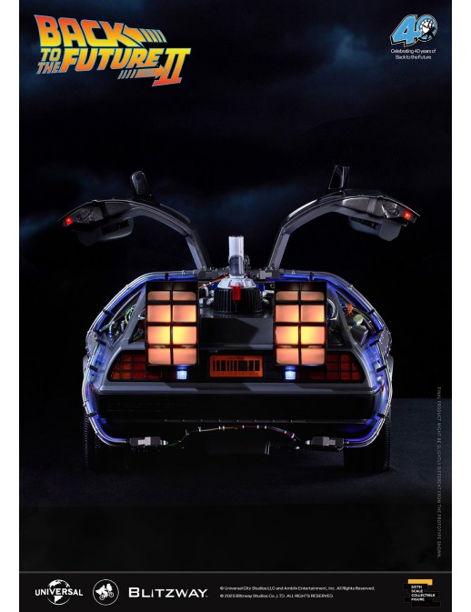Blitzway Back to the Future Part II DeLorean 1/6 Scale