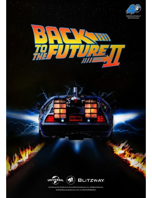 Blitzway Back to the Future Part II DeLorean 1/6 Scale