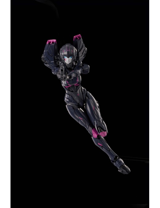 Flame Toys Model Kit Series Transformers Black Arcee