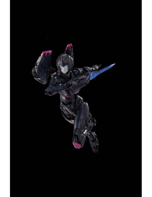 Flame Toys Model Kit Series Transformers Black Arcee