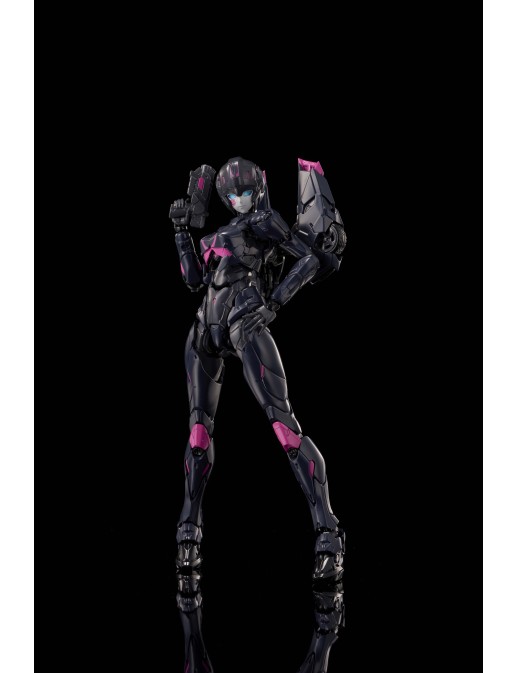 Flame Toys Model Kit Series Transformers Black Arcee