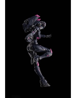 Flame Toys Model Kit Series Transformers Black Arcee
