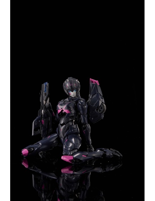Flame Toys Model Kit Series Transformers Black Arcee