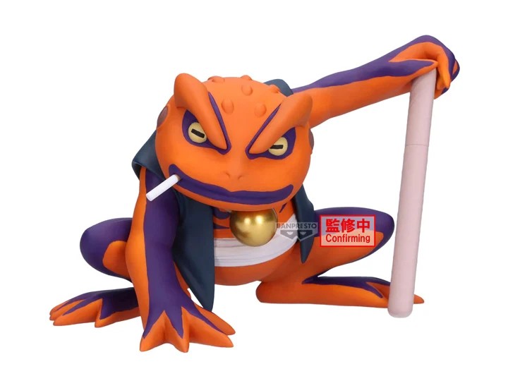 BANPRESTO SOFT VINYL FIGURE NARUTO SHIPPUDEN GAMAKICHI