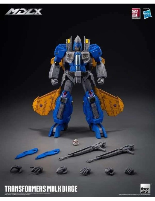 Threezero Transformers MDLX Articulated Figures Series Dirge