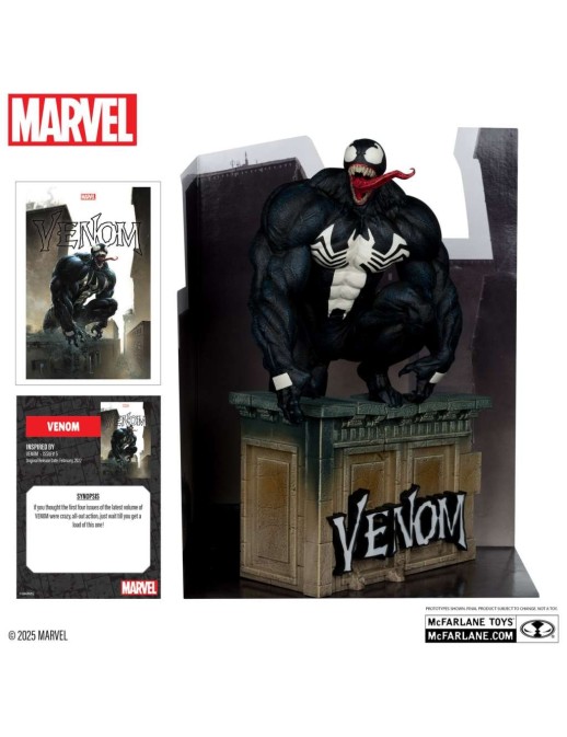 Mc Farlane Toys Marvel Comics Venom Venom 5 1/6 Scale Statue