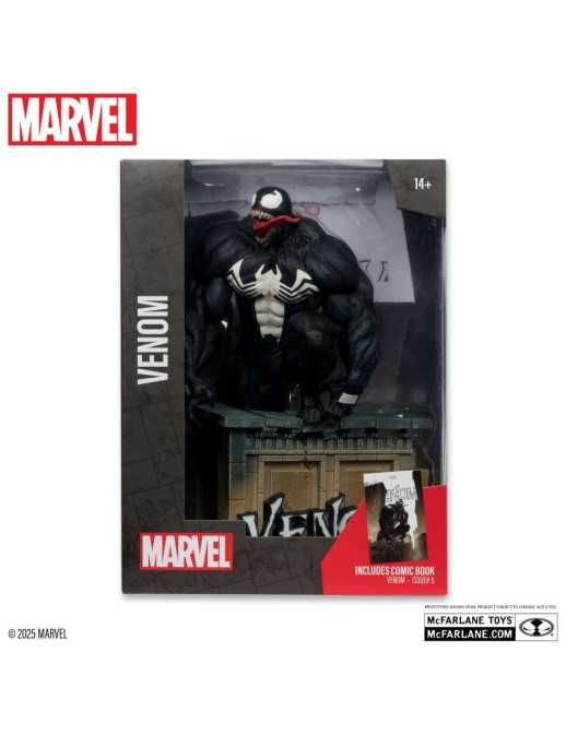 Mc Farlane Toys Marvel Comics Venom Venom 5 1/6 Scale Statue