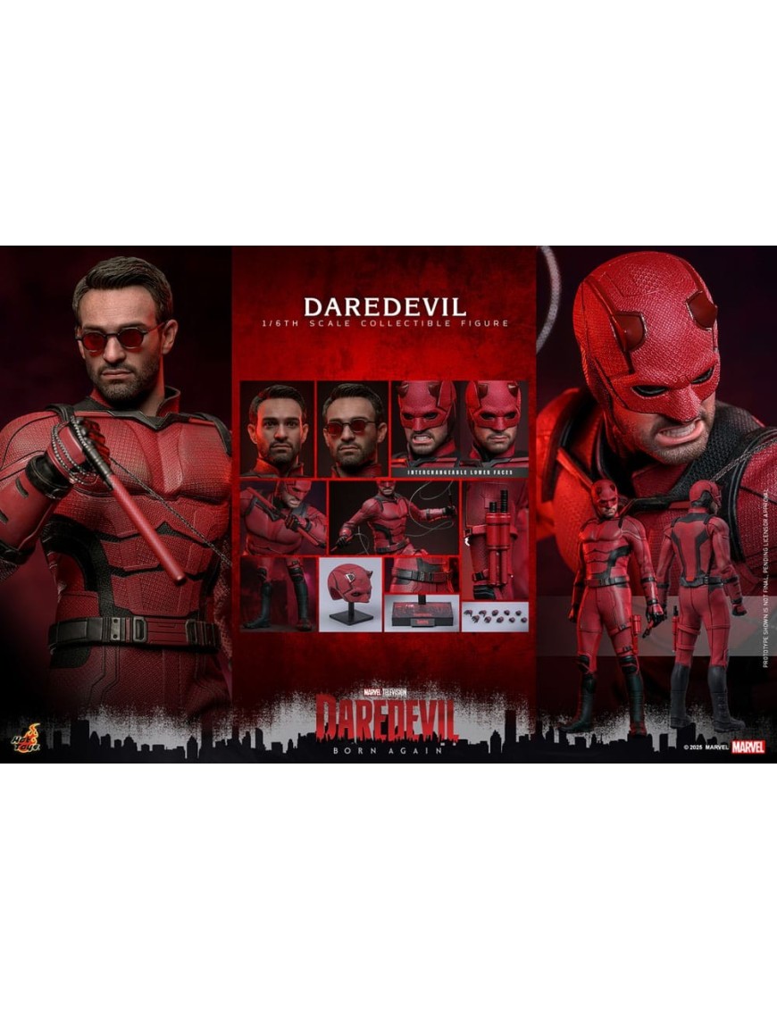 Hot Toys Television Masterpiece Daredevil Born Again Daredevil 1/6 Scale Collectible Figure Hot Toys Television Masterpiece Daredevil Born Again Daredevil 1/6 Scale Collectible Figure