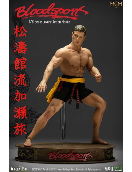 Infinite Statue & Collectibles Luxury Action Figure Bloodsport Frank Dux Standard Version