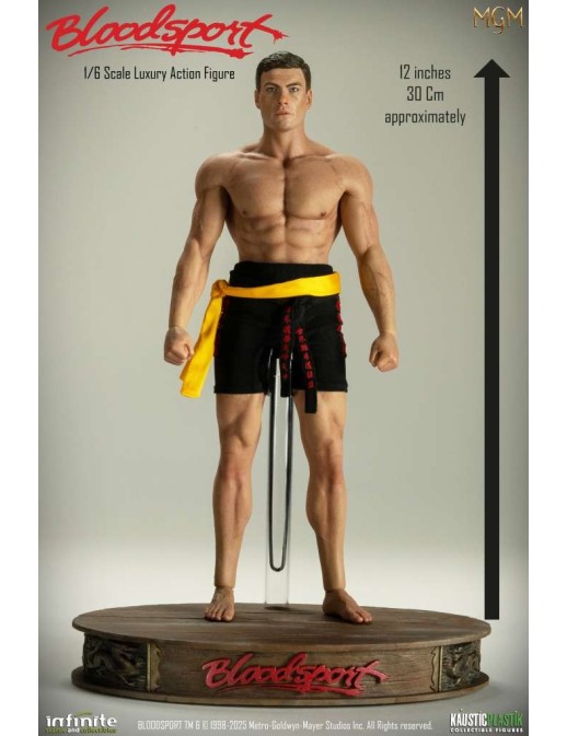 Infinite Statue & Collectibles Luxury Action Figure Bloodsport Frank Dux Standard Version