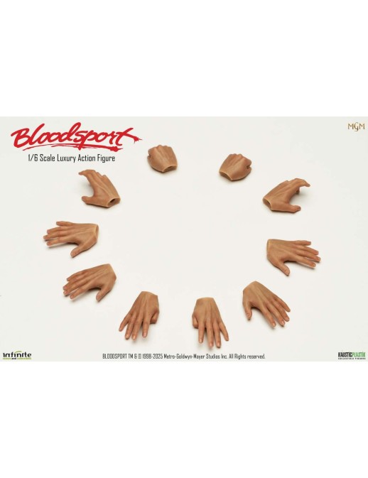 Infinite Statue & Collectibles Luxury Action Figure Bloodsport Frank Dux Standard Version