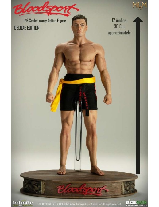 Infinite Statue & Collectibles Luxury Action Figure Bloodsport Frank Dux Deluxe Version