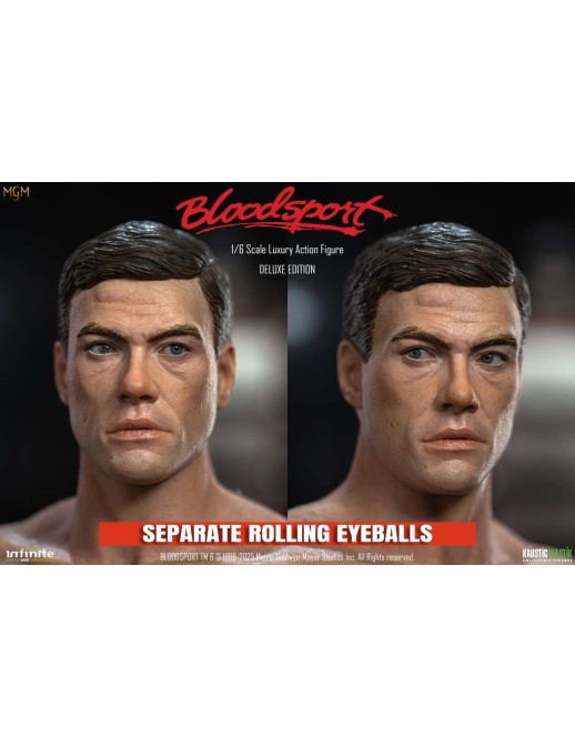 Infinite Statue & Collectibles Luxury Action Figure Bloodsport Frank Dux Deluxe Version