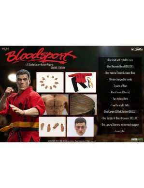 Infinite Statue & Collectibles Luxury Action Figure Bloodsport Frank Dux Deluxe Version