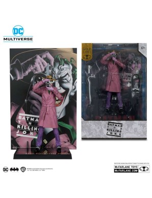 McFarlane Cover Recreations Batman The Killing Joke The Joker Gold Label