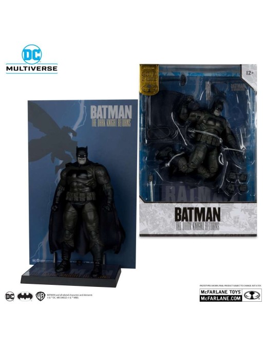 McFarlane Cover Recreations Batman The Dark Knight Returns Batman Gold Label