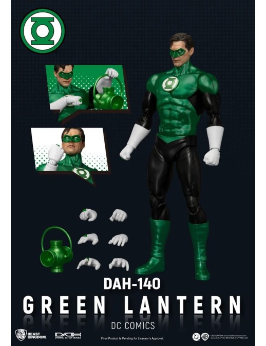 Beast Kingdom Dynamic 8ction Heroes DAH-140 Green Lantern