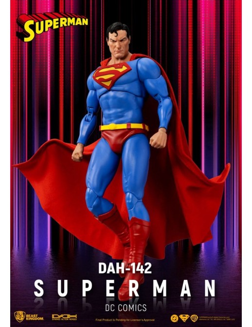 Beast Kingdom Dynamic 8ction Heroes DAH-142 Superman