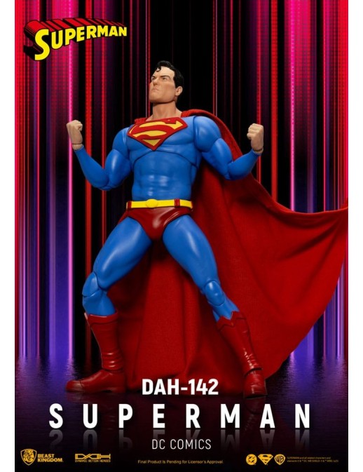 Beast Kingdom Dynamic 8ction Heroes DAH-142 Superman