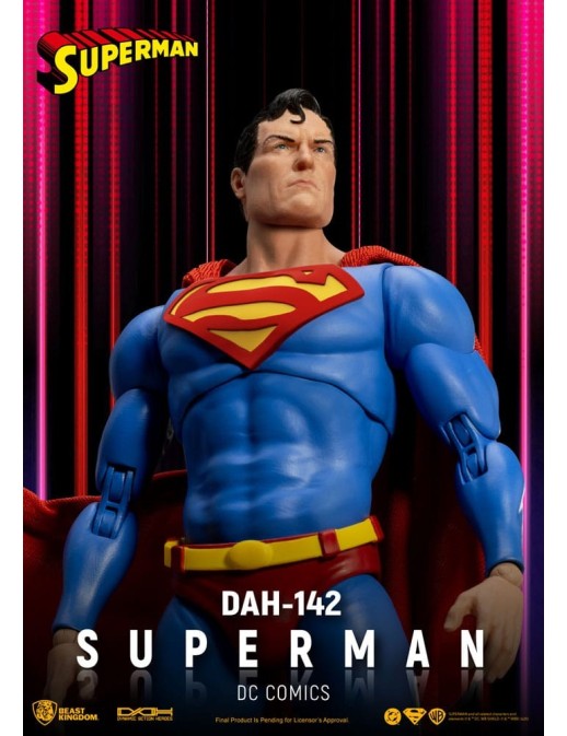 Beast Kingdom Dynamic 8ction Heroes DAH-142 Superman