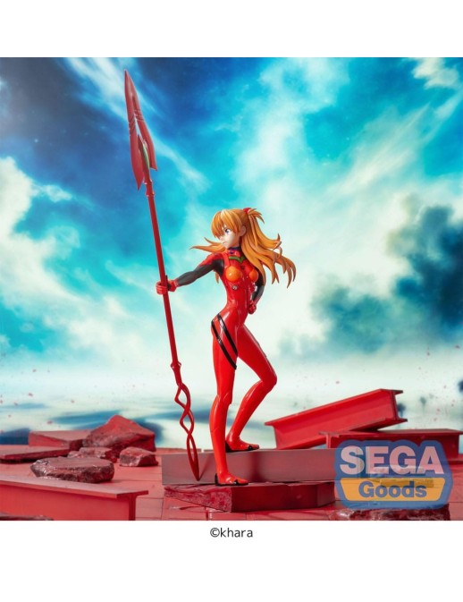 Sega Luminasta Rebuild of Evangelion Asuka Shikinami Langley x Spear of Longinus