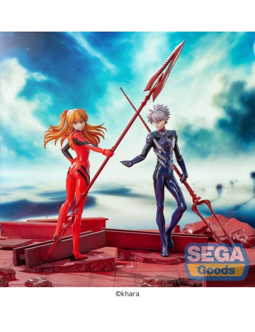 Sega Luminasta Rebuild of Evangelion Asuka Shikinami Langley x Spear of Longinus