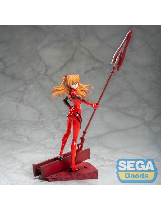 Sega Luminasta Rebuild of Evangelion Asuka Shikinami Langley x Spear of Longinus
