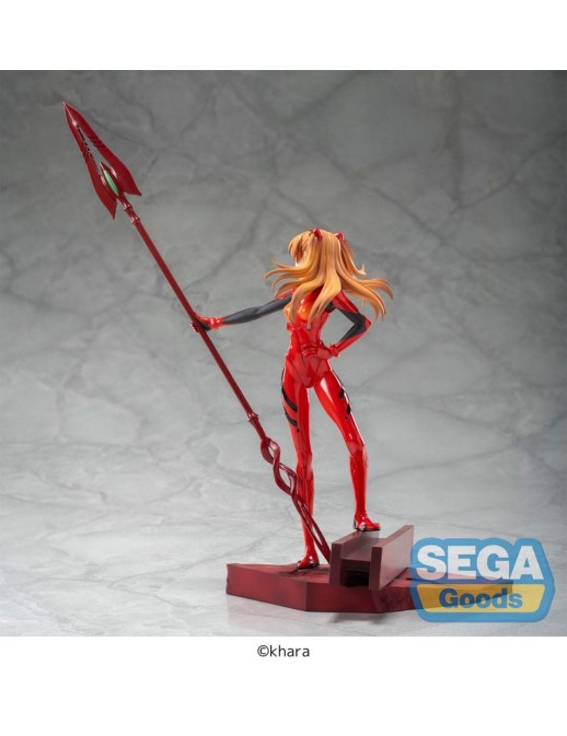 Sega Luminasta Rebuild of Evangelion Asuka Shikinami Langley x Spear of Longinus