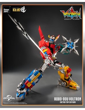 Threezero ROBO-DOU Voltron Defender of the Universe Retro Toy Edition