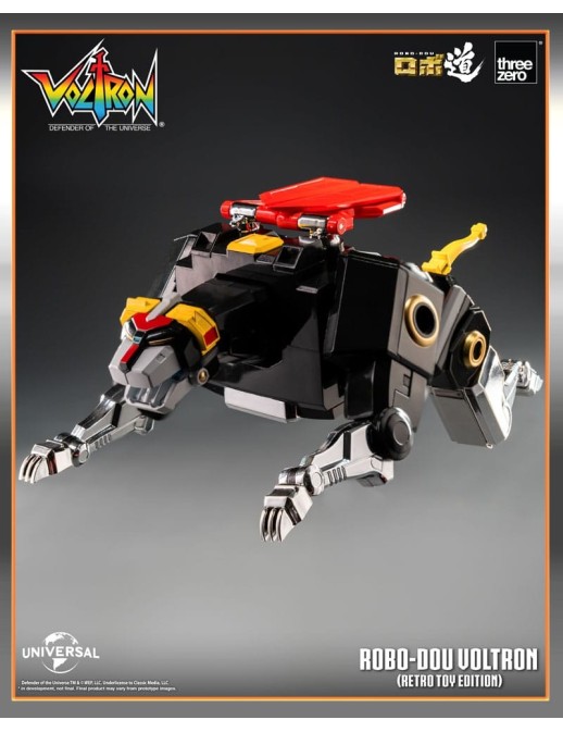 Threezero ROBO-DOU Voltron Defender of the Universe Retro Toy Edition
