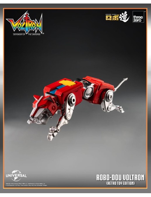 Threezero ROBO-DOU Voltron Defender of the Universe Retro Toy Edition