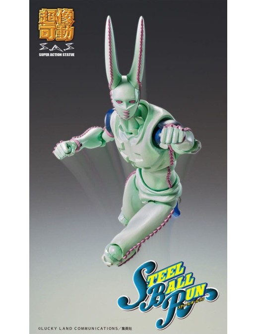 Medicos Super Action Statue JoJo's Bizarre Adventure Steel Ball Run Dirty Deeds Done Dirt Cheap Second