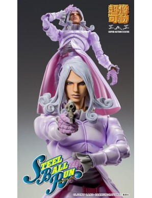 Medicos Super Action Statue JoJo's Bizarre Adventure Steel Ball Run Funny Valentine Second