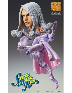Medicos Super Action Statue JoJo's Bizarre Adventure Steel Ball Run Funny Valentine Second