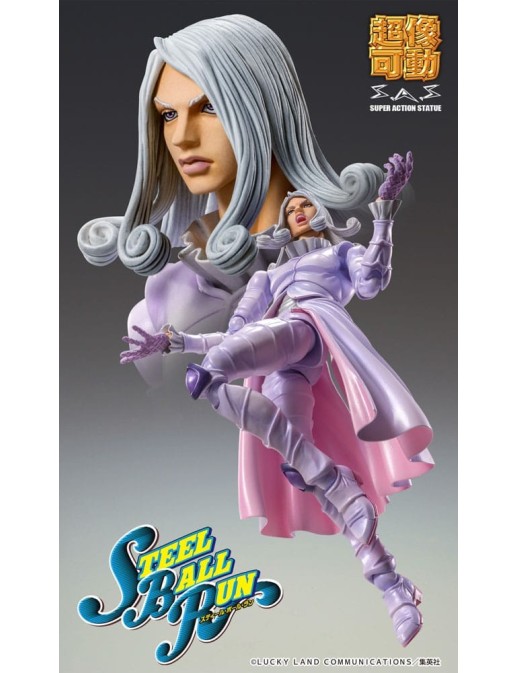 Medicos Super Action Statue JoJo's Bizarre Adventure Steel Ball Run Funny Valentine Second