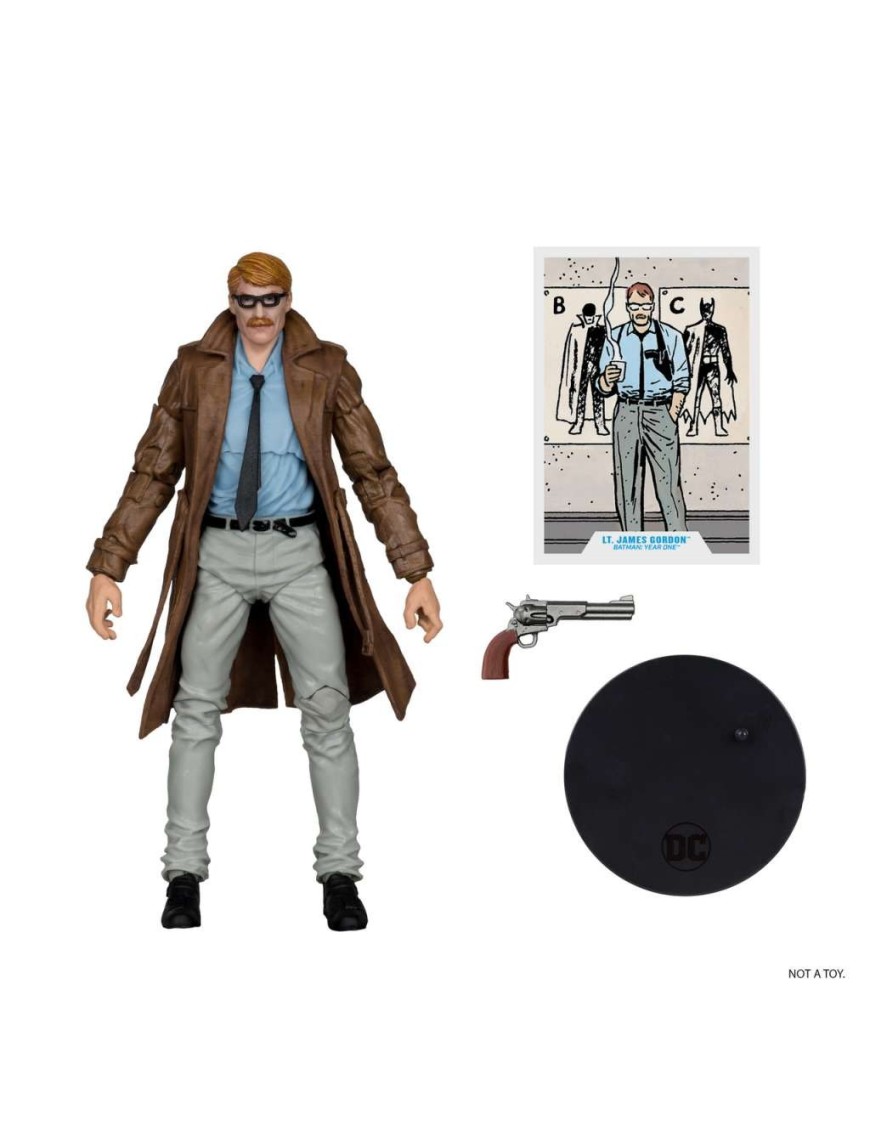 Mc Farlane DC Multiverse Batman Year One Part. 4 Lt. James Gordon Gold Label Mc Farlane DC Multiverse Batman Year One Part. 4 Lt. James Gordon Gold Label