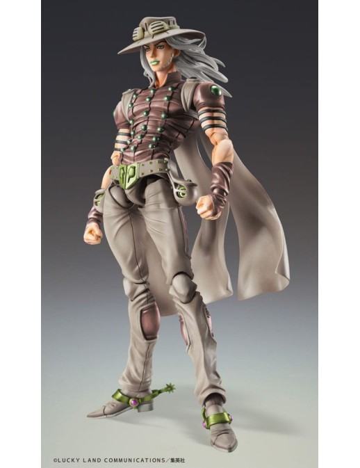 Medicos Super Action Statue JoJo's Bizarre Adventure Steel Ball Run Gyro Zeppeli Third