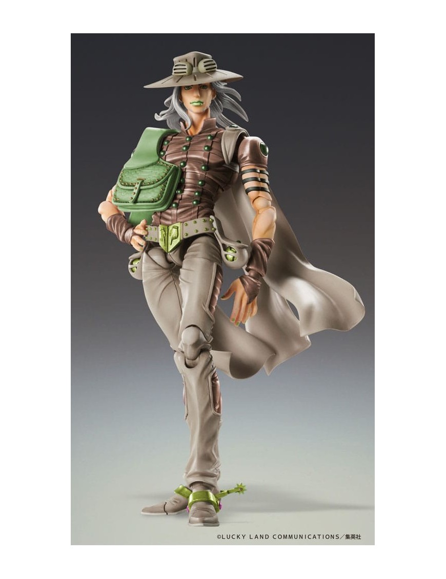 Medicos Super Action Statue JoJo's Bizarre Adventure Steel Ball Run Gyro Zeppeli Third Medicos Super Action Statue JoJo's Bizarre Adventure Steel Ball Run Gyro Zeppeli Third