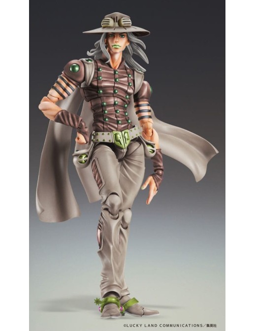 Medicos Super Action Statue JoJo's Bizarre Adventure Steel Ball Run Gyro Zeppeli Third
