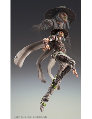 Medicos Super Action Statue JoJo's Bizarre Adventure Steel Ball Run Gyro Zeppeli Third