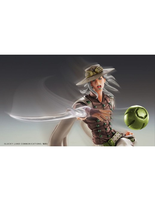 Medicos Super Action Statue JoJo's Bizarre Adventure Steel Ball Run Gyro Zeppeli Third