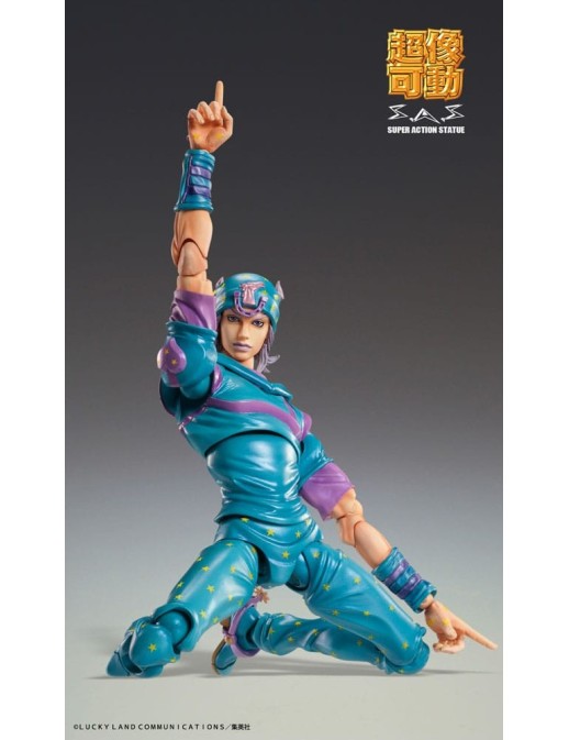 Medicos Super Action Statue JoJo's Bizarre Adventure Steel Ball Run Johnny Joestar Second