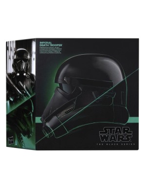 Hasbro Star Wars The Black Series Replica 1/1 Imperial Death Trooper Electronic Helmet