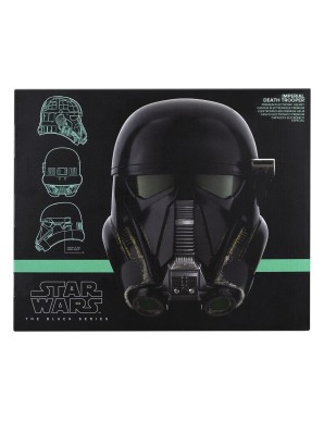 Hasbro Star Wars The Black Series Replica 1/1 Imperial Death Trooper Electronic Helmet