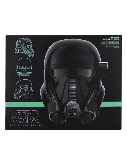 Hasbro Star Wars The Black Series Replica 1/1 Imperial Death Trooper Electronic Helmet